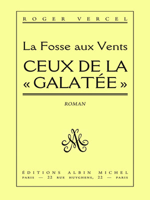 cover image of Ceux de la "Galatée"